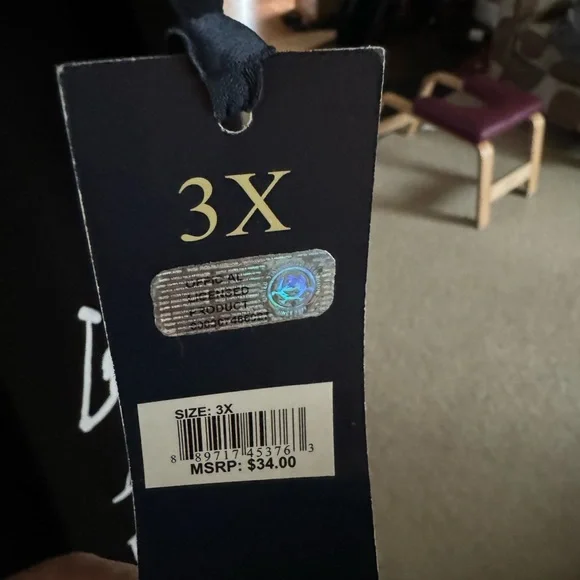 NWT U.S. Polo Sweatpants in Black, size 3X - Picture 2 of 3